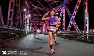 Cung đường VnExpress Marathon Huế 2025 được đánh giá cao Cung đường VnExpress Marathon Huế 2025 được đánh giá cao
