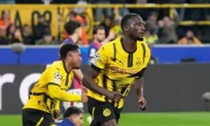 Barca nhọc nhằn vào bán kết Champions League Barca nhọc nhằn vào bán kết Champions League