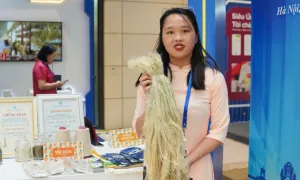 Loạt sản phẩm khoa học công nghệ tại triển lãm tăng trưởng xanh Loạt sản phẩm khoa học công nghệ tại triển lãm tăng trưởng xanh
