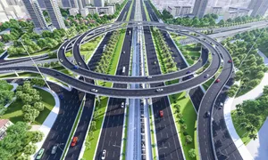 Hà Nội khởi công nút giao vành đai 3,5 với đại lộ Thăng Long Hà Nội khởi công nút giao vành đai 3,5 với đại lộ Thăng Long
