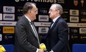 Tebas: 'Perez giành giật quyền lực, thay vì làm bóng đá' Tebas: 'Perez giành giật quyền lực, thay vì làm bóng đá'