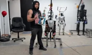 Startup Mỹ tham vọng tạo 'võ sĩ robot' Startup Mỹ tham vọng tạo 'võ sĩ robot'